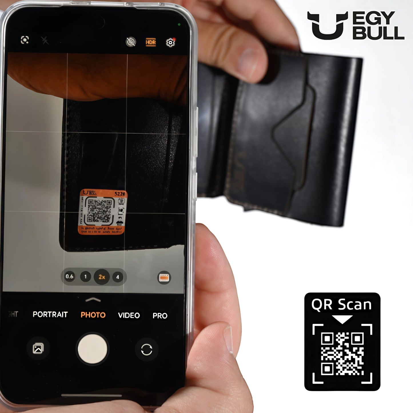 Egy Bull smart NFC wallet محفظة ايجي بول الذكيه